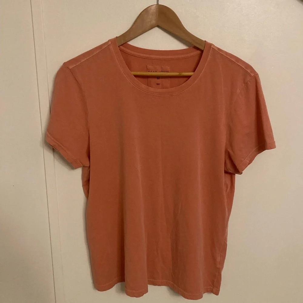 Dear John Terracotta Unity Short Sleeve Tee Size M 100% Cotton - Picture 2 of 10